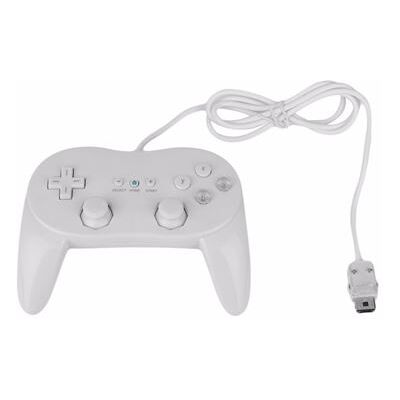 Manette contrôleur Classic Pro pour Nintendo Wii, Wii U - 1,20 m – Blanc - Straße Game ® Manette contrôleur Classic Pro pour Nintendo Wii, Wii U - 1,20 m – Blanc - Straße Game ®
