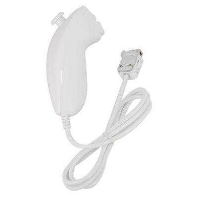 Nunchuck manette pour Nintendo Wii et Wii u - Blanc - Straße Game ® Nunchuck manette pour Nintendo Wii et Wii u - Blanc - Straße Game ®