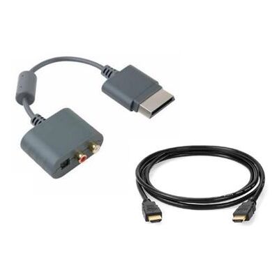Adaptateur Toslink Samsung pour Xbox 360 - Câble optique 3m - Sortie audio Adaptateur Toslink Samsung pour Xbox 360 - Câble optique 3m - Sortie audio