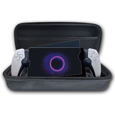Pack pochette de protection Alpha Omega Players Starter Combo Gris pour Playstation Portal + Verre trempé Gris Pack pochette de protection Alpha Omega Players Starter Combo Gris pour Playstation Portal + Verre trempé Gris