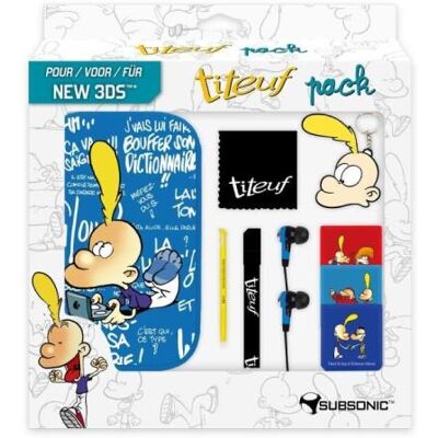 Pack accessoires Subsonic Titeuf pour New Nintendo 3DS Pack accessoires Subsonic Titeuf pour New Nintendo 3DS
