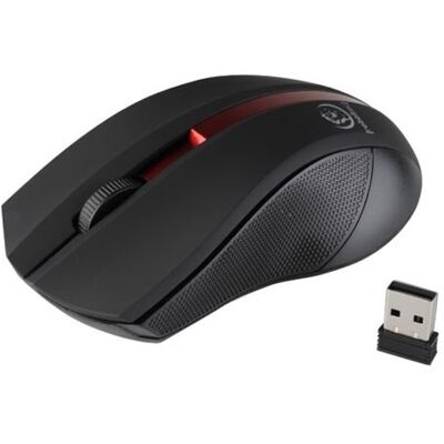 Souris sans fil Rebeltec Galaxy - Noir/Rouge - Souris Sans Fil Souris sans fil Rebeltec Galaxy - Noir/Rouge - Souris Sans Fil