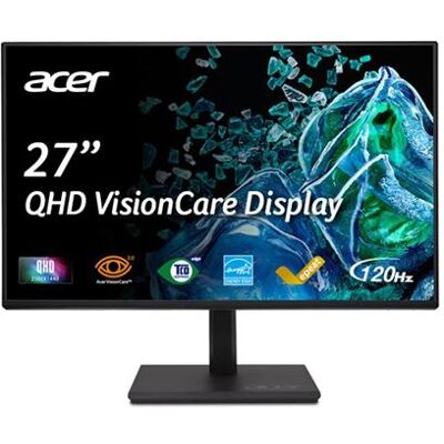 Acer Vero B277U Gbmiiprzx - B7 Series - écran LED - 27" - 2560 x 1440 @ 120 Hz - IPS - 350 cd/m² - 1500:1 - HDR10 - 4 ms - 2xHDMI, DisplayPort - haut-parleurs - noir Noir Acer Vero B277U Gbmiiprzx - B7 Series - écran LED - 27" - 2560 x 1440 @ 120 Hz - IPS - 350 cd/m² - 1500:1 - HDR10 - 4 ms - 2xHDMI, DisplayPort - haut-parleurs - noir Noir