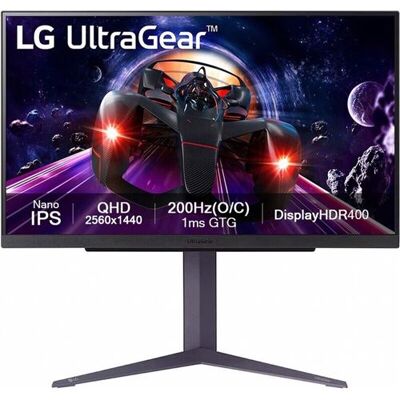 Ecran PC Gaming LG 27GS85Q-B 27" 180 Hz QHD Noir Ecran PC Gaming LG 27GS85Q-B 27" 180 Hz QHD Noir