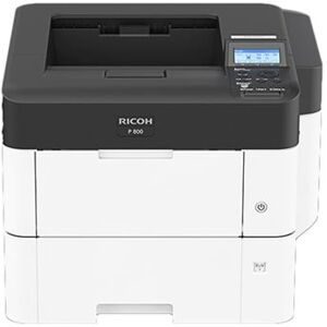Ricoh P 800 - Imprimante - Noir et blanc - Recto-verso - laser - A4 - 1200 x 1200 ppp - jusqu'à 55 ppm - capacité : 500 feuilles - USB 2.0, Gigabit LAN, Wi-Fi(n), NFC Ricoh P 800 - Imprimante - Noir et blanc - Recto-verso - laser - A4 - 1200 x 1200 ppp - jusqu'à 55 ppm - capacité : 500 feuilles - USB 2.0, Gigabit LAN, Wi-Fi(n), NFC