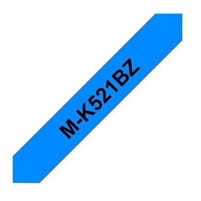 Brother MK521 - 1 unités - bande imprimante Noir sur bleu Brother MK521 - 1 unités - bande imprimante Noir sur bleu