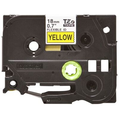 Brother TZFX641 - bande imprimante Noir sur jaune Brother TZFX641 - bande imprimante Noir sur jaune