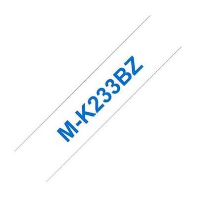 Brother MK233 - 1 unités - bande imprimante Bleu sur blanc Brother MK233 - 1 unités - bande imprimante Bleu sur blanc