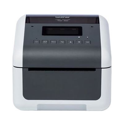 Brother TD-4555DNWB - Imprimante d'étiquettes - thermique direct - Rouleau (10,8 cm) - 300 x 300 ppp - jusqu'à 152.4 mm/sec - USB-C, LAN, série, Wi-Fi, Bluetooth LE Brother TD-4555DNWB - Imprimante d'étiquettes - thermique direct - Rouleau (10,8 cm) - 300 x 300 ppp - jusqu'à 152.4 mm/sec - USB-C, LAN, série, Wi-Fi, Bluetooth LE