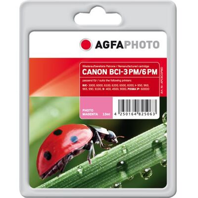 Agfaphoto Compatible Avec Canon Bci-6pm (4710a002) Agfa Photo Apcbci3pmd Cartouche D'encre Magenta (foto) Magenta clair Agfaphoto Compatible Avec Canon Bci-6pm (4710a002) Agfa Photo Apcbci3pmd Cartouche D'encre Magenta (foto) Magenta clair