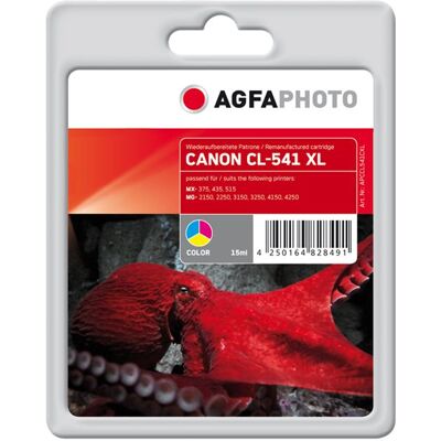 Agfaphoto Compatible Avec Canon Cl-541xl (5226b005) Agfa Photo Apccl541cxl Cartouche D'encre Couleurs Multicolore Agfaphoto Compatible Avec Canon Cl-541xl (5226b005) Agfa Photo Apccl541cxl Cartouche D'encre Couleurs Multicolore