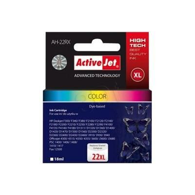 ACTION S.A. ActiveJet Premium AH-22RX - couleur (cyan, magenta, jaune) - cartouche d'encre (alternative for: HP 22XL) ACTION S.A. ActiveJet Premium AH-22RX - couleur (cyan, magenta, jaune) - cartouche d'encre (alternative for: HP 22XL)