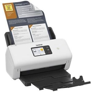 Brother ADS-4500W - Scanner de documents - CIS Double - Recto-verso - A4 - 600 dpi x 600 dpi - jusqu'à 35 ppm (mono) / jusqu'à 35 ppm (couleur) - Chargeur automatique de documents (60 feuilles) - jusqu'à 5250 pages par jour - USB 3.0 Gigabit LAN Wi-F Brother ADS-4500W - Scanner de documents - CIS Double - Recto-verso - A4 - 600 dpi x 600 dpi - jusqu'à 35 ppm (mono) / jusqu'à 35 ppm (couleur) - Chargeur automatique de documents (60 feuilles) - jusqu'à 5250 pages par jour - USB 3.0 Gigabit LAN Wi-F