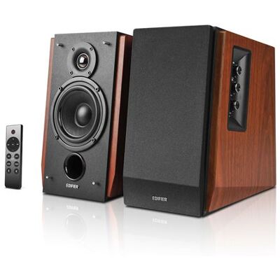 Enceinte Sans Fil Edifier R1700BT 66W Sans Fil Bluetooth Contrôle Pavé Tactile Marron marron Enceinte Sans Fil Edifier R1700BT 66W Sans Fil Bluetooth Contrôle Pavé Tactile Marron marron