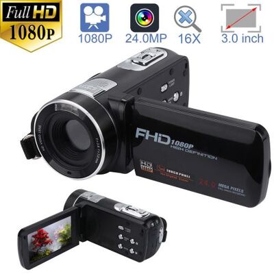 Générique Caméra vidéo Caméscope HD 1080P 24.0MP Zoom numérique 16X Caméra Vision nocturne wedazano103 Générique Caméra vidéo Caméscope HD 1080P 24.0MP Zoom numérique 16X Caméra Vision nocturne wedazano103