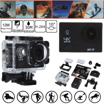 Générique HD 2 '' action LTPS LCD Sport Caméra 4K WiFi 30fps Sport DV Cam DVR Caméscope Générique HD 2 '' action LTPS LCD Sport Caméra 4K WiFi 30fps Sport DV Cam DVR Caméscope