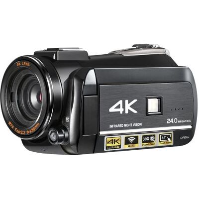 Générique Ordro Ac3 4K Ultra Hd 60Fps Caméra Vidéo Wifi Vidéo Caméscope avec Microphone Générique Ordro Ac3 4K Ultra Hd 60Fps Caméra Vidéo Wifi Vidéo Caméscope avec Microphone