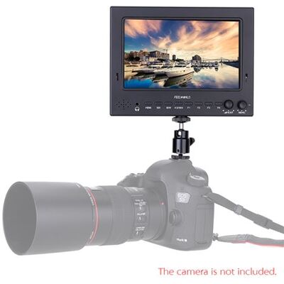 Feelworld Professional ST702-HSD 7 HDMI 1024 * 600 SDI LCD HD Moniteur sur caméra pour caméscope/ DSLR Feelworld Professional ST702-HSD 7 HDMI 1024 * 600 SDI LCD HD Moniteur sur caméra pour caméscope/ DSLR