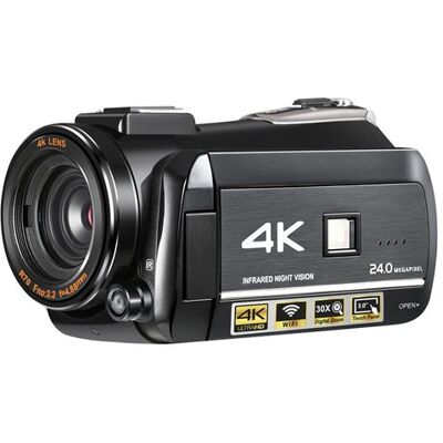 Générique Ordro Ac3 4K Ultra Hd 60Fps Caméra Vidéo Wifi Vidéo Caméscope Avec Microphone BT004 Générique Ordro Ac3 4K Ultra Hd 60Fps Caméra Vidéo Wifi Vidéo Caméscope Avec Microphone BT004