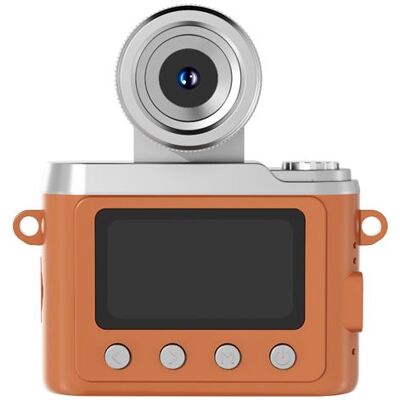 Mini appareil photo numérique,ELVANZA appareil de style CCD, caméscope HD portable, appareil de poche, 128 Go, marron marron Mini appareil photo numérique,ELVANZA appareil de style CCD, caméscope HD portable, appareil de poche, 128 Go, marron marron