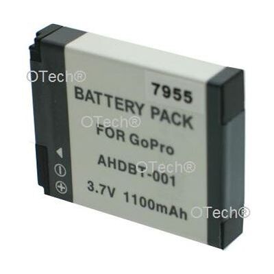 Batterie pour GOPRO HERO HD - Otech Batterie pour GOPRO HERO HD - Otech