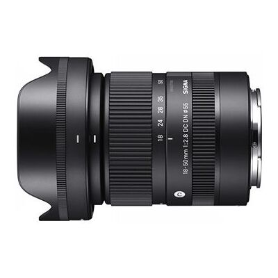 Objectif hybride Sigma 18-50mm f/2.8 DC DN Contemporary pour Sony E Noir Objectif hybride Sigma 18-50mm f/2.8 DC DN Contemporary pour Sony E Noir
