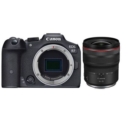 Canon EOS R7 + RF 14-35mm F4 L IS USM Canon EOS R7 + RF 14-35mm F4 L IS USM