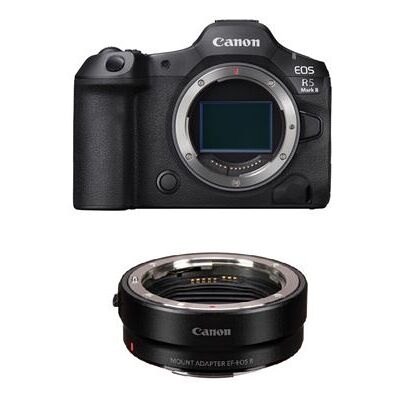 Canon Eos R5 Mark II Boitier + EF-EOS R adaptateur Canon Eos R5 Mark II Boitier + EF-EOS R adaptateur