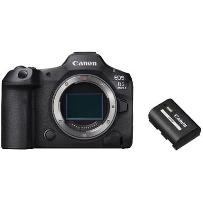 Canon EOS R5 II + Canon LP-E6P Accu Canon EOS R5 II + Canon LP-E6P Accu