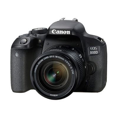 Canon EOS 800D Reflex numérique + EF-S 18-55mm F/4-5.6 IS STM - Noir noir Canon EOS 800D Reflex numérique + EF-S 18-55mm F/4-5.6 IS STM - Noir noir