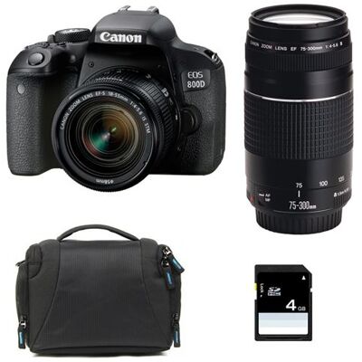 Canon EOS 800D - 24,2 MP APS-C - Dual Pixel AF - Kit Canon EOS 800D - 24,2 MP APS-C - Dual Pixel AF - Kit