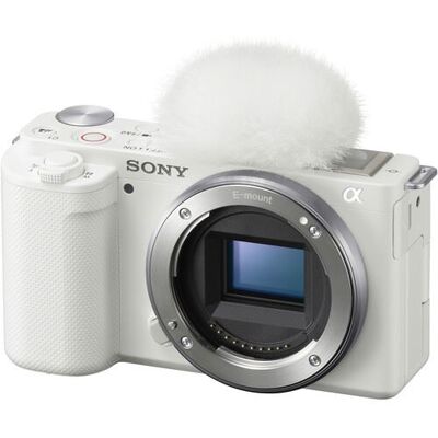 Appareil photo Bridge Sony ZV-E10 Nu Blanc Appareil photo Bridge Sony ZV-E10 Nu Blanc