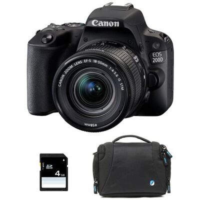 Canon EOS 200D - 24,2 MP, Kit EF-S 18-55mm, Appareil Photo Compact Canon EOS 200D - 24,2 MP, Kit EF-S 18-55mm, Appareil Photo Compact