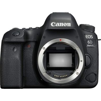Canon EOS 6D Mark II - Appareil photo numérique - Reflex - 26.2 MP - Cadre plein - 1080p / 60 pi/s - corps uniquement - Wi-Fi, NFC, Bluetooth Canon EOS 6D Mark II - Appareil photo numérique - Reflex - 26.2 MP - Cadre plein - 1080p / 60 pi/s - corps uniquement - Wi-Fi, NFC, Bluetooth