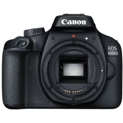 Canon EOS 4000D - Appareil photo numérique - Reflex - 18.0 MP - APS-C - 1080p / 30 pi/s - 3x zoom optique objectif EF-S 18-55 mm DC III - Wi-Fi - noir noir Canon EOS 4000D - Appareil photo numérique - Reflex - 18.0 MP - APS-C - 1080p / 30 pi/s - 3x zoom optique objectif EF-S 18-55 mm DC III - Wi-Fi - noir noir