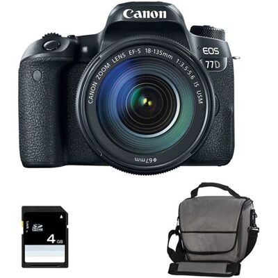 CANON eos 77d + 18-135 is usm + sac + sd 4go CANON eos 77d + 18-135 is usm + sac + sd 4go