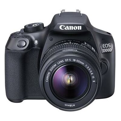 Canon EOS 1300D - appareil photo numérique objectif EF-S 18-55 mm IS II Noir Canon EOS 1300D - appareil photo numérique objectif EF-S 18-55 mm IS II Noir