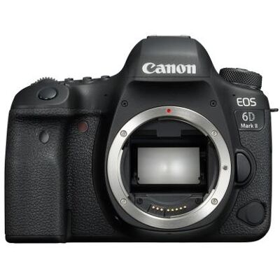 Caméra reflex Canon EOS 6D Mark II Boîtier Nu Noir Noir Caméra reflex Canon EOS 6D Mark II Boîtier Nu Noir Noir