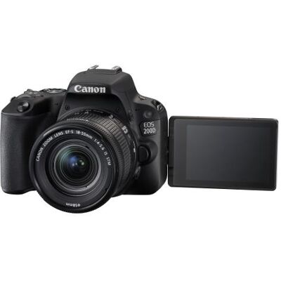 Canon Eos 200D Black - Body Noir Canon Eos 200D Black - Body Noir