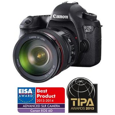 Reflex Canon EOS 6D + Obj. Canon EF IS USM 24 - 105 mm f/4.0 série L Noir Reflex Canon EOS 6D + Obj. Canon EF IS USM 24 - 105 mm f/4.0 série L Noir