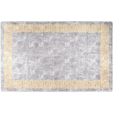 Tapis antidérapant lavable gris vidaXL Tapis antidérapant lavable gris vidaXL