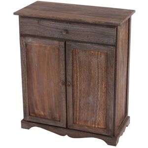 Générique Commode / table d'appoint / armoire, 66x33x78cm, shabby, vintage marron Marron Générique Commode / table d'appoint / armoire, 66x33x78cm, shabby, vintage marron Marron