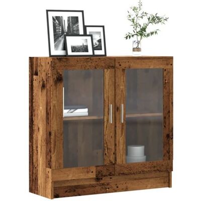 vidaXL Meuble vieux bois 82,5x30,5x80 cm bois d'ingénierie856154 Marron vidaXL Meuble vieux bois 82,5x30,5x80 cm bois d'ingénierie856154 Marron