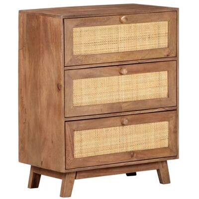 vidaXL Buffet 61x35x76 cm Bois massif de mangue - Buffet vidaXL Buffet 61x35x76 cm Bois massif de mangue - Buffet