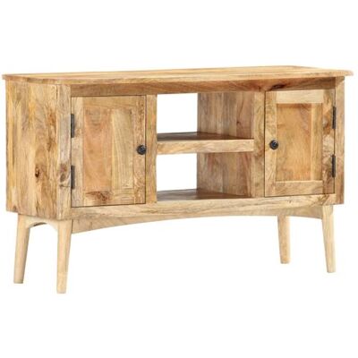 vidaXL Buffet 100x35x60 cm Bois de manguier massif285862 Brun vidaXL Buffet 100x35x60 cm Bois de manguier massif285862 Brun