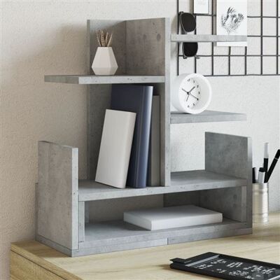 vidaXL Organisateur de bureau gris béton 49x20x52,5 cm848076 Gris vidaXL Organisateur de bureau gris béton 49x20x52,5 cm848076 Gris