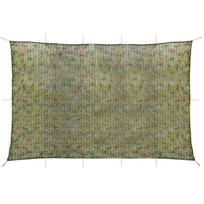vidaXL Filet de camouflage avec sac de rangement 4x7 m Vert135894 vert vidaXL Filet de camouflage avec sac de rangement 4x7 m Vert135894 vert