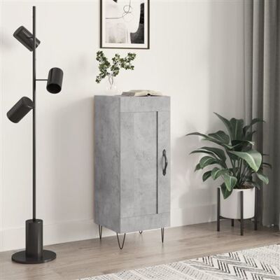vidaXL Buffet en Béton Gris - Placard de Rangement - Décoration Maison vidaXL Buffet en Béton Gris - Placard de Rangement - Décoration Maison