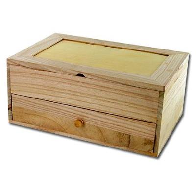 Artemio Support à décorer en bois - Coiffeuse - 6 compartiments et 1 tiroir - 26 x 17,5 x 11,5 cm Artemio Support à décorer en bois - Coiffeuse - 6 compartiments et 1 tiroir - 26 x 17,5 x 11,5 cm