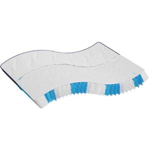 vidaXL Matelas à ressorts ensachés dureté moyenne 200x200 cm3206424 vidaXL Matelas à ressorts ensachés dureté moyenne 200x200 cm3206424